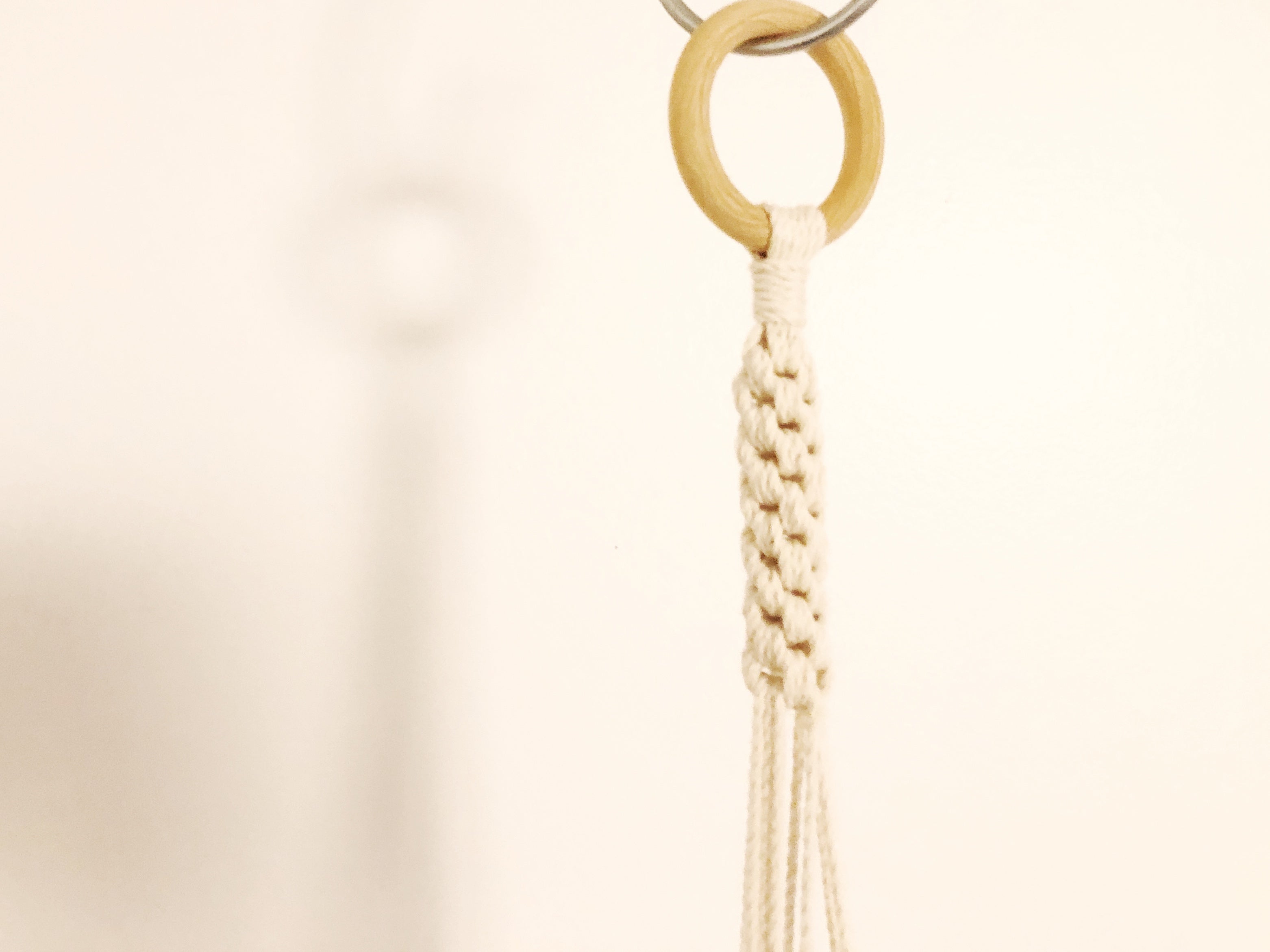 macrame crown knot plant hanger Plant Hanger with Crown Knot Base – The Modern Macramist